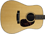 Dreadnought Acoustic Guitar Body Shape