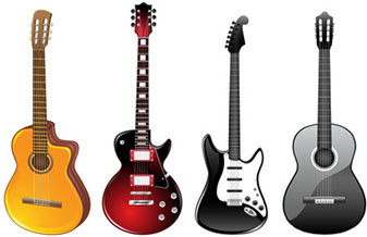 Four Guitars